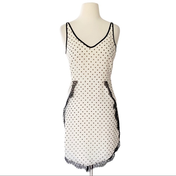 BCBGeneration polka dot lace dress size 0 - Picture 1 of 5